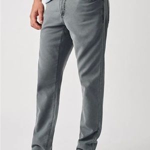 Fahrety stretch terry 5 pocket jeans (32 inseam).